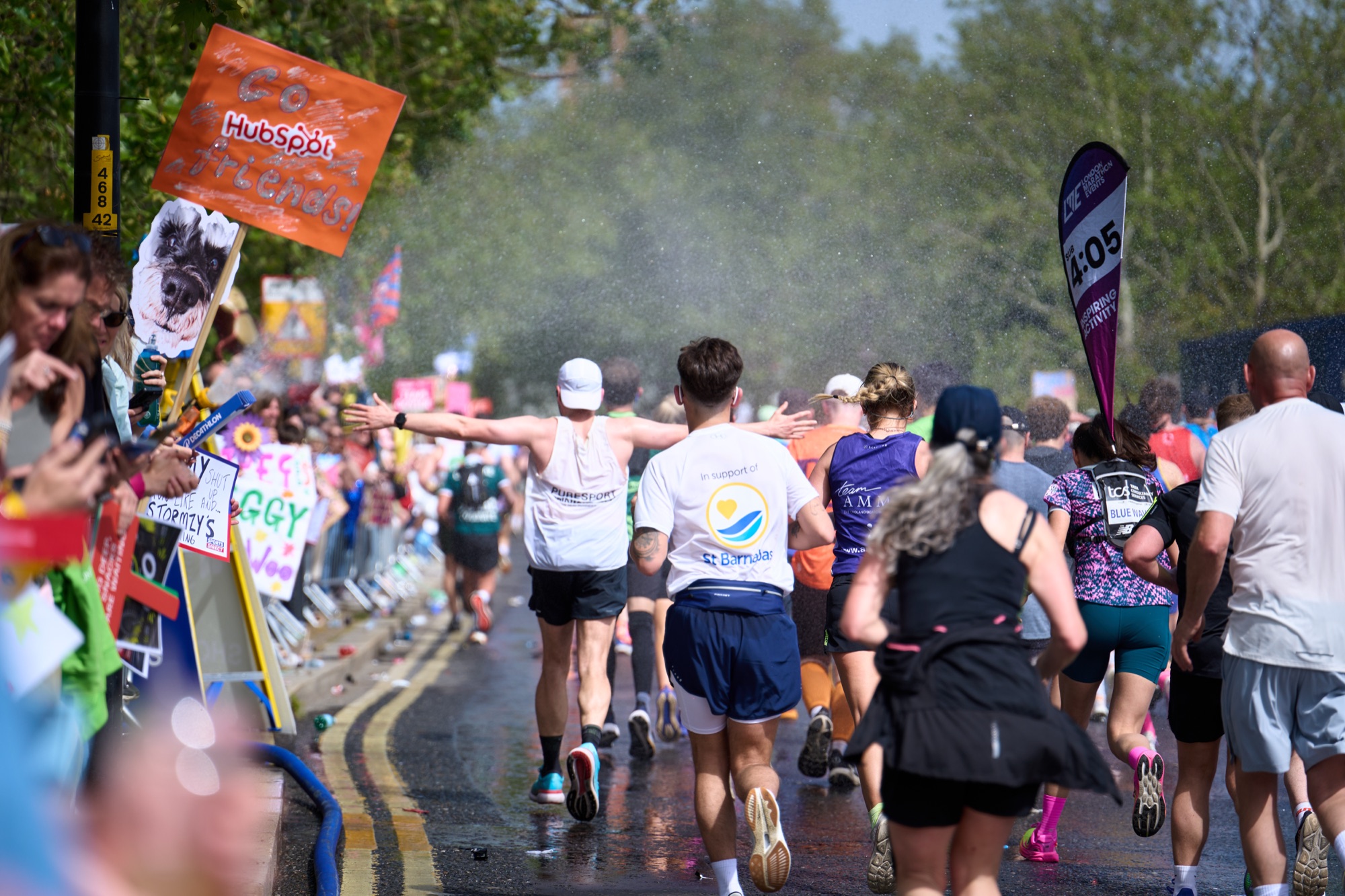 London Marathon 2026 — Canada Water