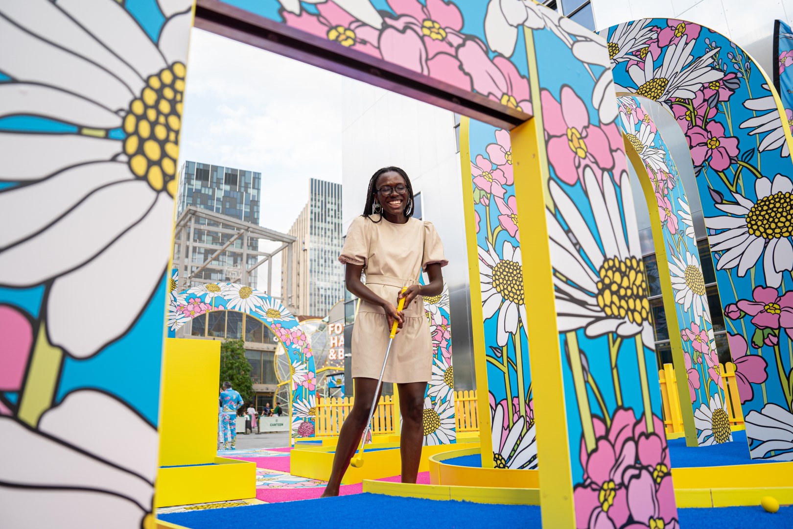 Social content production — Wild Swing Mini Golf promotional video at Greenwich Peninsula