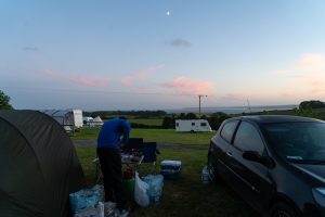 southwest england camping-trip-8 day itinerary fully mapped