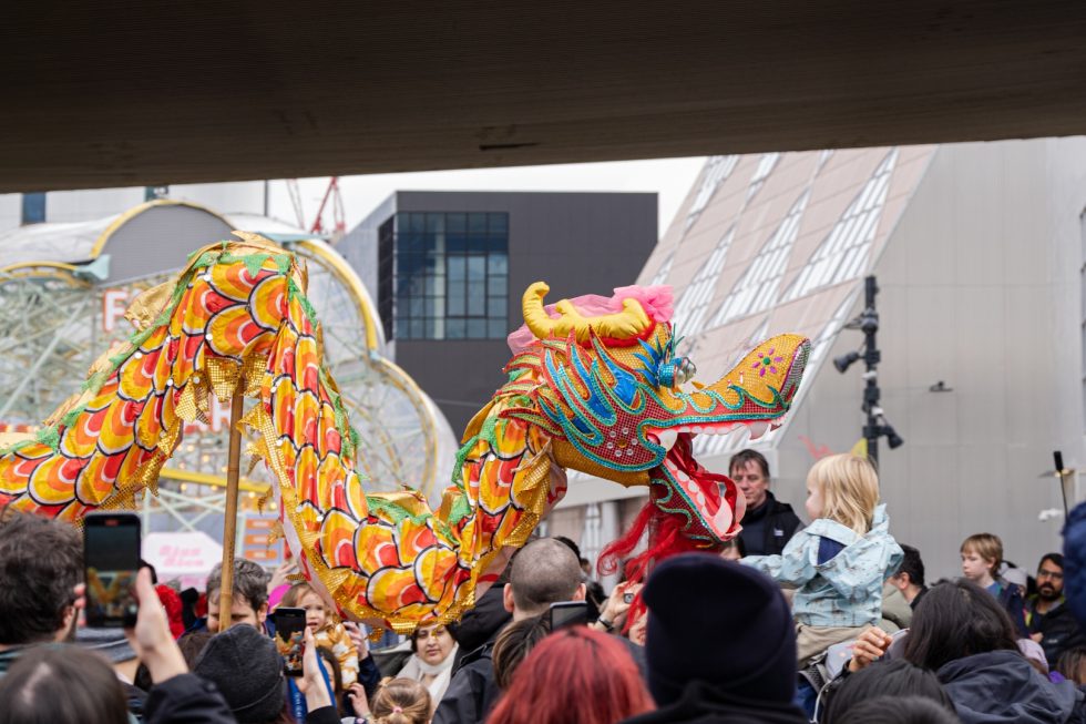 Greenwich peninsular Lunar new year
